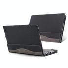 For Lenovo ThinkPad E16 Gen 2 / Gen1 2023 Laptop Leather Shockproof Protective Case(Black) - 1