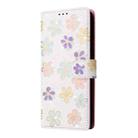 For Samsung Galaxy S24 FE 5G Bronzing Painting RFID Leather Case(Bloosoming Flower) - 2