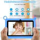 A133 7 inch Kid Tablet with Silicone Case,  2GB+32GB, Android 11 Allwinner A133 Quad Core CPU Support Parental Control Google Play(Blue) - 3