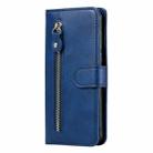 For Honor Play 60 Plus Fashion Calf Texture Zipper Leather Phone Case(Blue) - 2