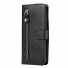 For Honor Play 60 Plus Fashion Calf Texture Zipper Leather Phone Case(Black) - 2