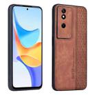 For Honor Play 50 Plus AZNS 3D Embossed Skin Feel Phone Case(Brown) - 1