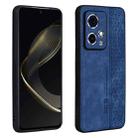 For Honor 90 GT AZNS 3D Embossed Skin Feel Phone Case(Sapphire Blue) - 1