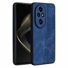 For Honor 200 Pro AZNS 3D Embossed Skin Feel Phone Case(Sapphire Blue) - 1