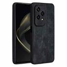 For Honor 200 Lite Global AZNS 3D Embossed Skin Feel Phone Case(Black) - 1