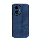 For Honor 300 AZNS 3D Embossed Skin Feel Phone Case(Sapphire Blue) - 2