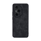 For Honor 300 Pro / 300 Ultra AZNS 3D Embossed Skin Feel Phone Case(Black) - 2