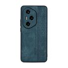 For Honor 300 Pro / 300 Ultra AZNS 3D Embossed Skin Feel Phone Case(Dark Green) - 2
