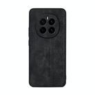 For Honor Magic7 AZNS 3D Embossed Skin Feel Phone Case(Black) - 2