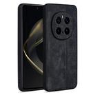 For Honor Magic7 Pro AZNS 3D Embossed Skin Feel Phone Case(Black) - 1