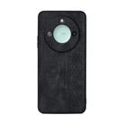 For Honor X60 AZNS 3D Embossed Skin Feel Phone Case(Black) - 2