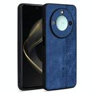 For Honor X60 AZNS 3D Embossed Skin Feel Phone Case(Sapphire Blue) - 1