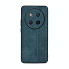For Honor X60 Pro AZNS 3D Embossed Skin Feel Phone Case(Dark Green) - 2