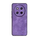 For Honor X60 Pro AZNS 3D Embossed Skin Feel Phone Case(Purple) - 2