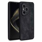 For Honor 400 Pro Global 160.8mm AZNS 3D Embossed Skin Feel Phone Case(Black) - 1