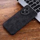 For Honor 400 Pro Global 160.8mm AZNS 3D Embossed Skin Feel Phone Case(Black) - 2