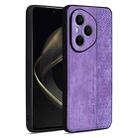 For Honor 400 Pro Global 160.8mm AZNS 3D Embossed Skin Feel Phone Case(Purple) - 1