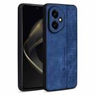 For Honor 400 Global 156.5mm AZNS 3D Embossed Skin Feel Phone Case(Sapphire Blue) - 1
