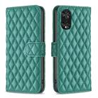 For TCL 40 NxtPaper Diamond Lattice Wallet Flip Leather Phone Case(Green) - 1