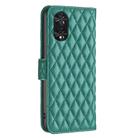 For TCL 40 NxtPaper Diamond Lattice Wallet Flip Leather Phone Case(Green) - 3