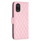 For TCL 40 NxtPaper Diamond Lattice Wallet Flip Leather Phone Case(Pink) - 3