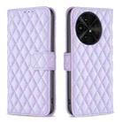 For TCL 50 XE/50 XL 5G Diamond Lattice Wallet Flip Leather Phone Case(Purple) - 1