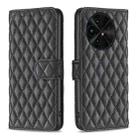 For TCL 50 XE/50 XL 5G Diamond Lattice Wallet Flip Leather Phone Case(Black) - 1