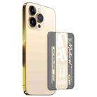 For iPhone 13 Pro mutural Chuncai Series Magnetic Holder Card Slot(Grey Cream Yellow) - 1