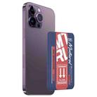 For iPhone 14 Pro Max mutural Chuncai Series Magnetic Holder Card Slot(Blue Red) - 1
