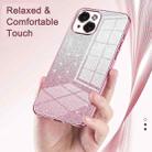 For iPhone 13 Pro Max Gradient Glitter Powder Electroplated Phone Case(Silver) - 5