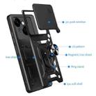 For Tecno Spark Go 1 Sliding Camera Cover Design TPU+PC Phone Case(Black) - 3