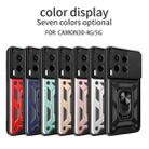 For Tecno Camon 30 4G / 5G Sliding Camera Cover Design TPU+PC Phone Case(Blue) - 2