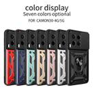 For Tecno Camon 30 4G / 5G Sliding Camera Cover Design TPU+PC Phone Case(Green) - 2