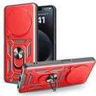 For Tecno Spark 30 4G Sliding Camera Cover Design TPU+PC Phone Case(Red) - 1