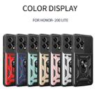 For Honor 200 Lite Global Sliding Camera Cover Design TPU+PC Phone Case(Black) - 2