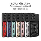 For Honor X6b 4G Sliding Camera Cover Design TPU+PC Phone Case(Blue) - 2