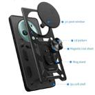 For Honor Magic5 Pro Sliding Camera Cover Design TPU+PC Phone Case(Black) - 3