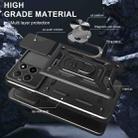 For Honor X5b Plus Sliding Camera Cover Design TPU+PC Phone Case(Silver) - 3
