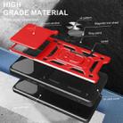 For Honor 400 Lite Sliding Camera Cover Design TPU+PC Phone Case(Red) - 3