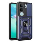 For vivo S17 Pro 5G/V29 5G Sliding Camera Cover Design TPU+PC Phone Case(Blue) - 1