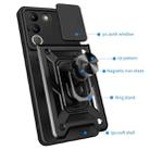 For vivo V29e Southeast Asian / Y200 5G Sliding Camera Cover Design TPU+PC Phone Case(Blue) - 3