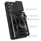 For vivo V30 Lite 5G India / Y100 IDN Sliding Camera Cover Design TPU+PC Phone Case(Black) - 3