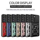 For vivo V30 Lite 5G India / Y100 IDN Sliding Camera Cover Design TPU+PC Phone Case(Green) - 2