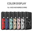 For vivo V40 / V40 Pro / S19 Pro Sliding Camera Cover Design TPU+PC Phone Case(Red) - 2