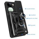 For vivo iQOO Z9s 5G Global Sliding Camera Cover Design TPU+PC Phone Case(Rose Gold) - 3