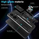 For vivo T1 Pro Sliding Camera Cover Design TPU+PC Phone Case(Black) - 3