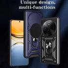 For vivo Y300 Pro Global Sliding Camera Cover Design TPU+PC Phone Case(Green) - 2