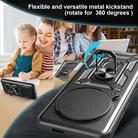 For vivo Y300 Pro Global Sliding Camera Cover Design TPU+PC Phone Case(Silver) - 3