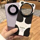For Huawei Mate 50 RS Porsche Design Frameless Panda Series TPU Phone Case(Sleeping Panda) - 6