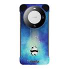 For Huawei Mate 60 Frameless Panda Series TPU Phone Case(Quiet Panda) - 1